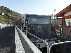 Vue après enlèvement de la livrée d'origine.