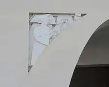 Fille de la charité de Saint Vincent de Paul coiffée de sa cornette