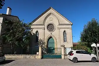 L'ancienne chapelle du boulevard Gratiolet.