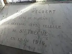 Hommage au curé Benjamin Helbert