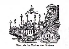 Char de la Reine des Reines de la rive droite 1904