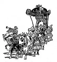 Char de la Reine des Reines de la rive gauche 1902