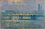 "Charing Cross Bridge, reflets sur la Tamise" (1899-1901) de Claude Monet - Baltimore Museum of Art - Inv. 1945.94 (W 1532)