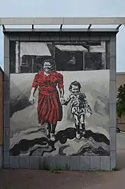 Femme et enfant dans la ville (1987).