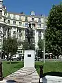 Statue à Nice.