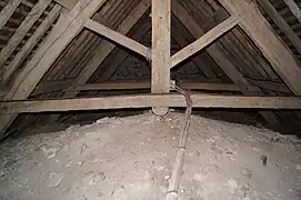 Charpente du chœur.