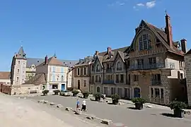 N° 12-14, maisons à colombages.