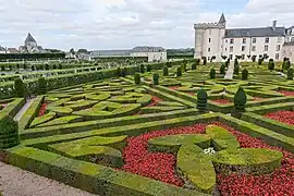 Parterre de l'Amour volage au jardin d'ornement (1908-1916).