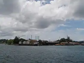 Vue de l'île Chatham.