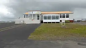 Le terminal de l'aéroport