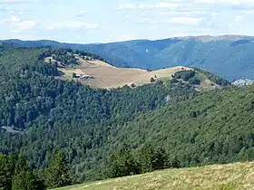 Le Felsachkopf vu depuis le Drumont.