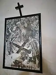 IIIe station : Jésus tombe sous sa croix pour la première fois