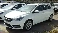 Chery Arrizo 5 vue avant