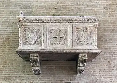 Sarcophage de Guilielmo Pagello (1362).