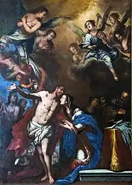 Jésus ressuscité apparaît à Marie.