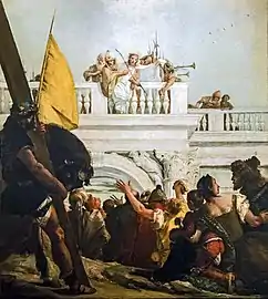 Via Crucis I  Jésus est condamné à mort.