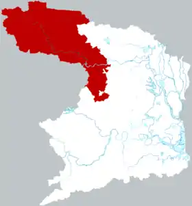 Localisation de Shímén Xiàn