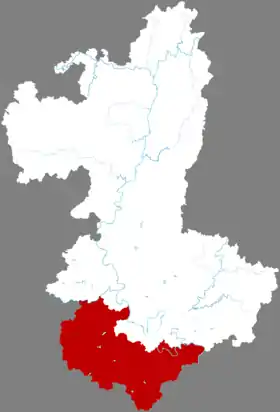 Localisation de Liǔjiāng Xiàn