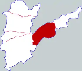 Localisation de Fàn Xiàn