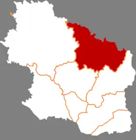 Localisation de Huáchí Xiàn