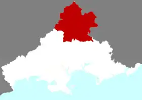 Localisation de Lùhé Xiàn