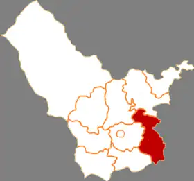 Localisation de Xīnghé Xiàn