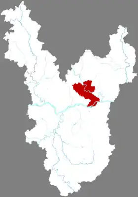 Localisation de Chángzhōu Qū