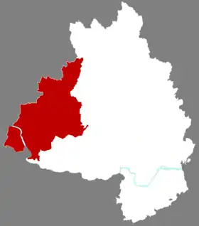 Localisation de Fēngkāi Xiàn