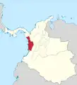 La province du Chocó en 1810.