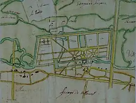 Son parc à la française.