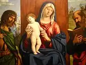 Madone avec Sts J Baptiste et PaulAcadémie de Venise.