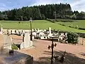 Le cimetière du village.