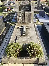 La tombe d'André Baleuw.