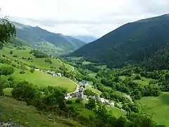La vallée d'Oueil à Cirès.