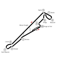 Illustration du circuit Paul-Ricard.