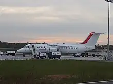 British Aerospace Avro RJ-85 Cityjet, vol Brive London City