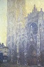 Claude Monet, La Cathédrale de Rouen. Le Portail (effet du matin)