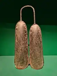 Cloche à double gong kwi'fo.