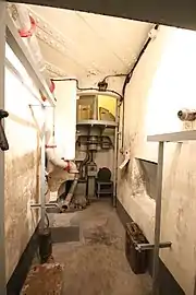 Cloche GFM de l'ouvrage de Saint-Ours Bas.