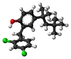 Image illustrative de l’article Clofoctol