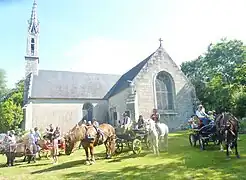 Le pardon des chevaux en juillet 2013.