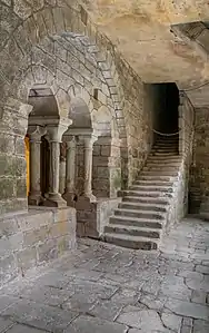 Entrée de la salle du chapitre.