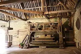 Pressoir du Château du Clos de Vougeot (XIIe&nbsp;siècle).