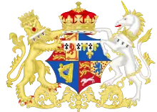 Blason de Amélie de Grande-Bretagne