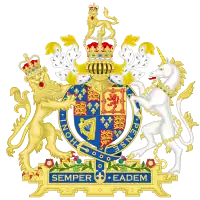 Armoiries d'Anne, reine d'Angleterre (1702-1707)