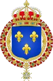 Armoiries du royaume de France.