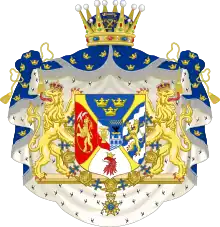 Prince de Suède-Norvège, duc de Scanie (1826-1844).