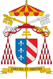 Armoiries utilisée par Eduardo Martínez Somalo pendant la période sede vacante à titre de camerlingue.