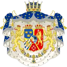 Armoiries du prince Eugène de 1865 à 1905.