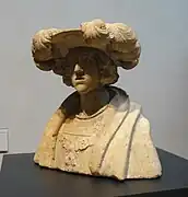 Buste d'empereur Charles, jeunes, anonyme flamand, atelier, plus de 1520